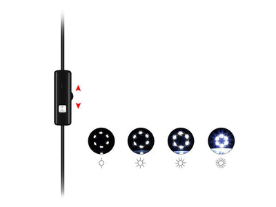 Inspektionskamera til Android og PC - USB 5M LED