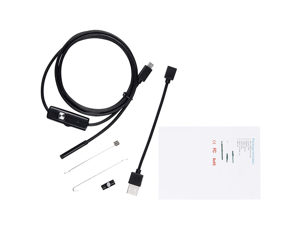 Inspektionskamera til Android og PC - USB 5M LED