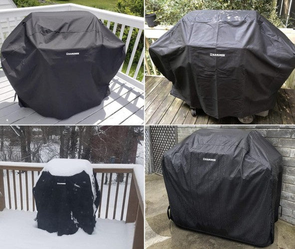 Grillovertræk XL str. 147x61x122 cm til Gasgrill og Kulgrill – Vandtæt og UV-Beskyttende