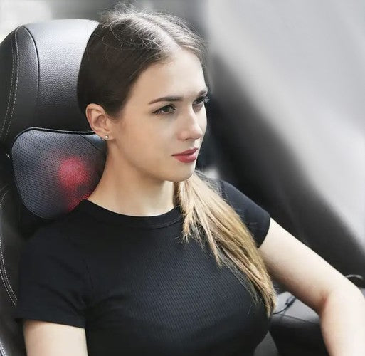 Multifunktionel Massagepude med Varme - Din Personlige Masseur Til Hjem og Bil!