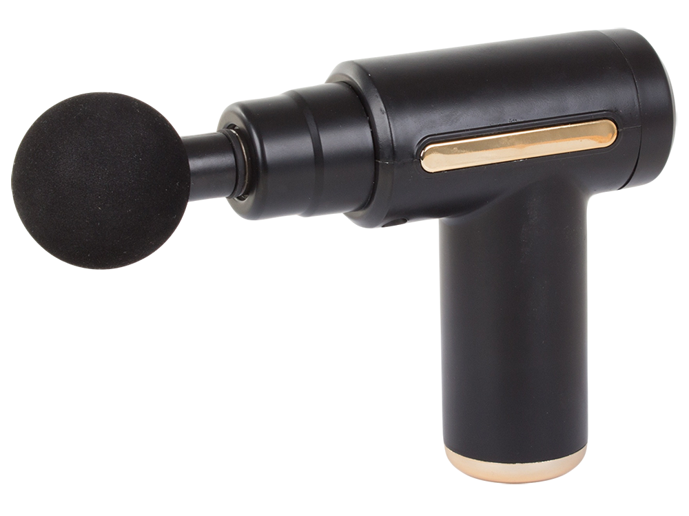 Massagepistol med 4 Udskiftelige Hoveder - Til Dybdegående Muskelafslapning