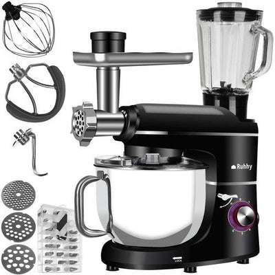 3-i-1 Køkkenmaskine med Blender og Kødhakker – 2200W