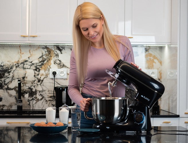 3-i-1 Køkkenmaskine med Blender og Kødhakker – 2200W