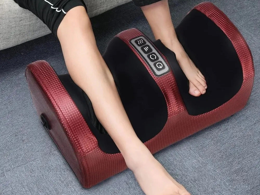 Elektrisk Fodmassager: Varme og Velvære for Fødder, Lægge og Underarme