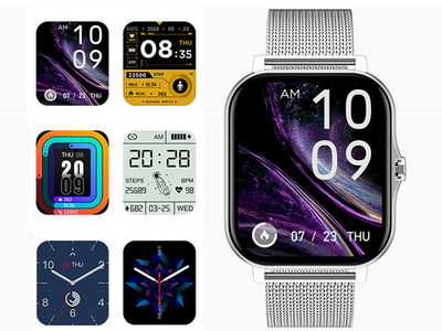 Smartwatch til kvinder og mænd – bluetooth opkald & sport