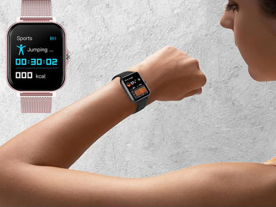Smartwatch til kvinder og mænd – bluetooth opkald & sport