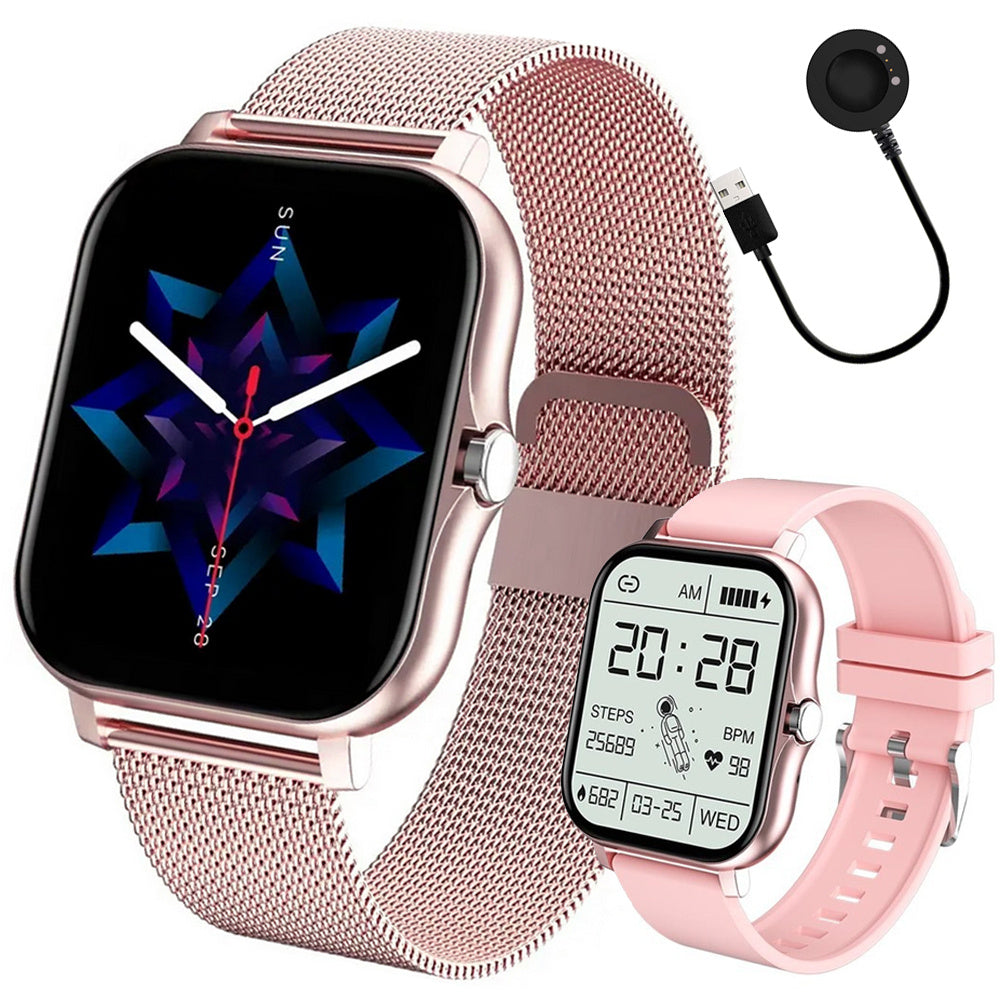 Smartwatch til kvinder og mænd – bluetooth opkald & sport