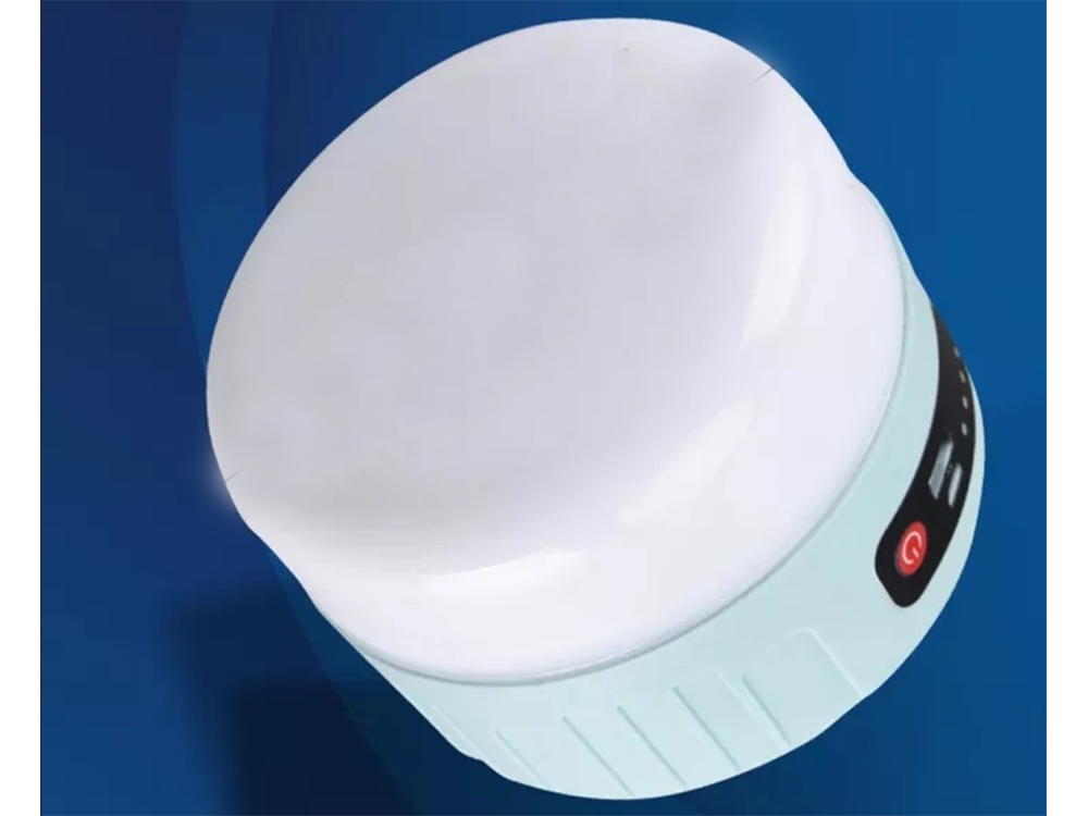 Solcelledrevet Lampe med Powerbank