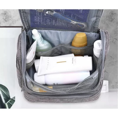 Rummelig Rejse Toilet Taske med Flere Rum - Ideel til Både Mænd og Kvinder