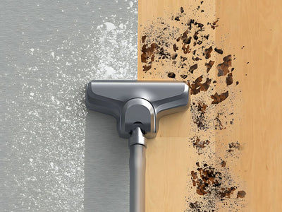 Trådløs støvsuger 100W, 2-i-1 med HEPA-filter og 4 Mundstykker