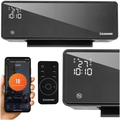Elvarmer med WiFi, 2000W, Vægmonteret