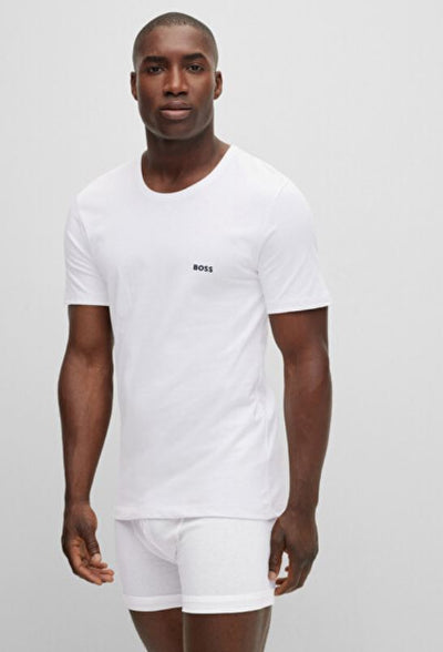 Hugo Boss T-shirts 3-pak_ hvid/Navy/Sort