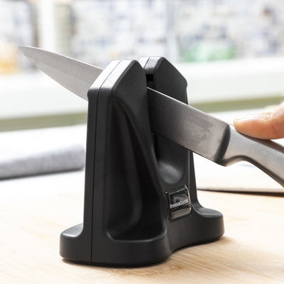 Manuel Knivsliber med V-formet Design – Til Alle Knivtyper