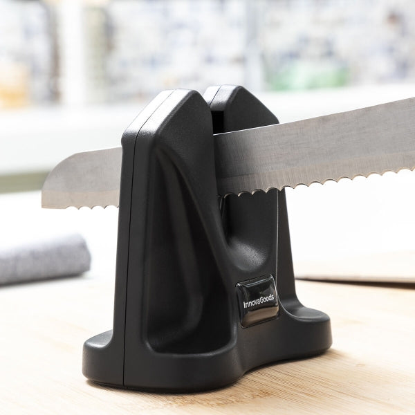 Manuel Knivsliber med V-formet Design – Til Alle Knivtyper