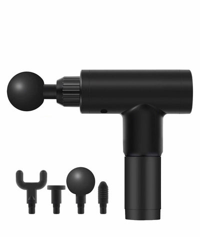 Massage pistol med 4 hoveder